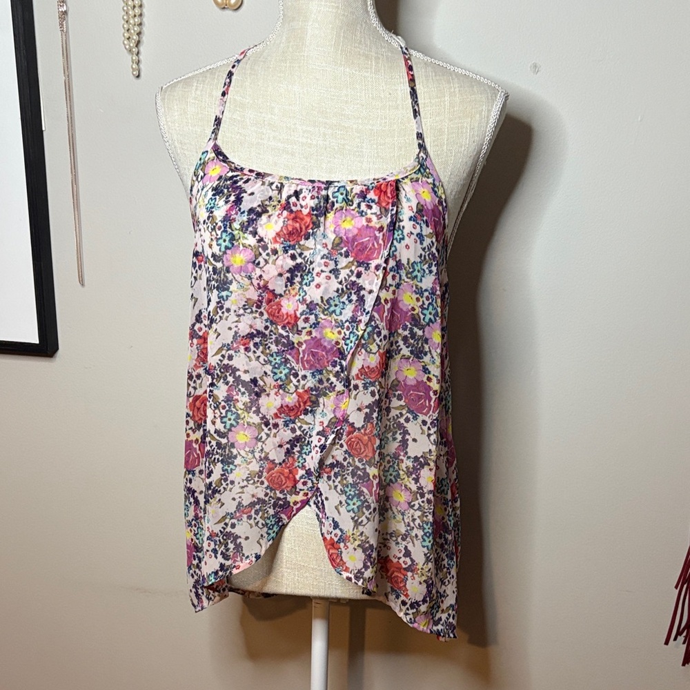 Lily Rose Multicolor Floral Camisole